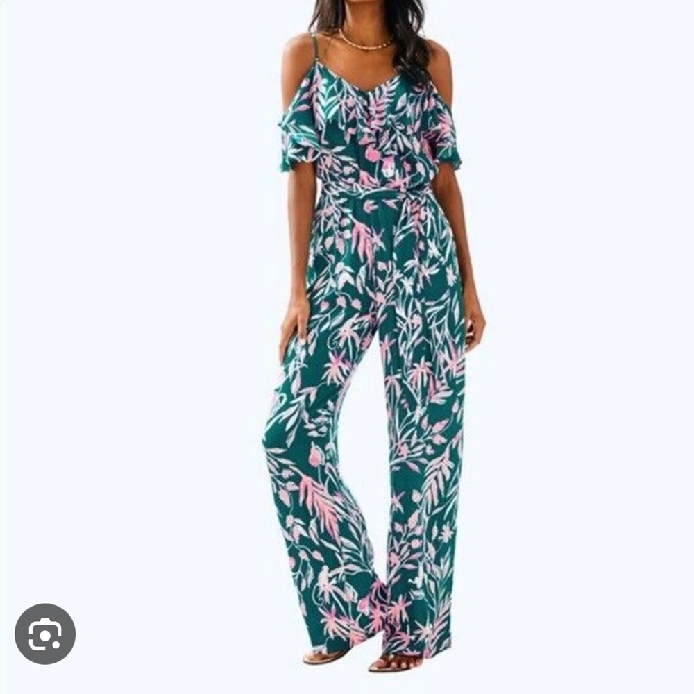 Lilly Pulitzer Floral Jumpsuit